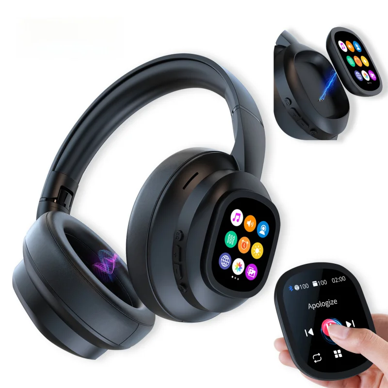New hybrid active noise-canceling headphones (with touchscreen), intelligent AI translation, remote photo taking, wireless headp