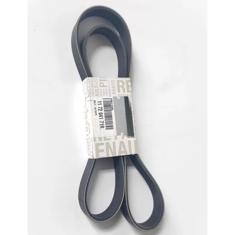 

117204171R Genuine Engine Generator Fan Rubber Belt Black New Automobile Part for Renault Fluence 11 72 041 71R