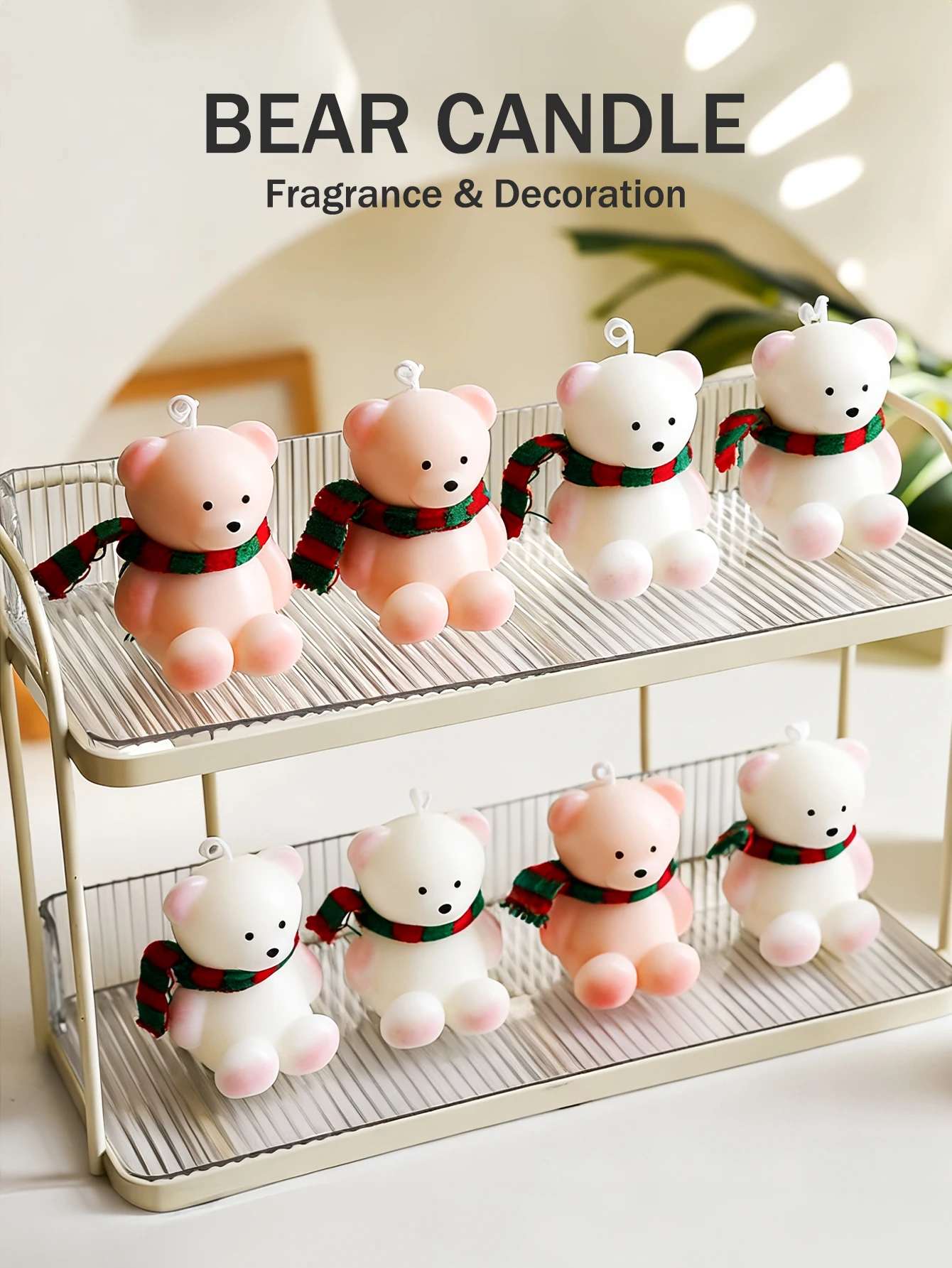 Handmade Cute Bear Scented Can - огляд і ціна Soy Wax