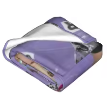 Discover Olivia Vampire Rodrigos Sour Throw Blanket