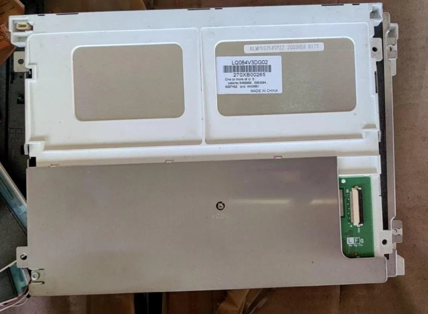 LQ084V3DG02  LCD Display Screen