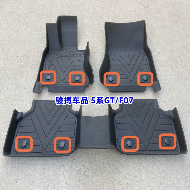 Car Floor Mat for BMW 5 Series GT 528i 535i F07 TPE 3D TPECar Foot Mat Waterproor Carpets