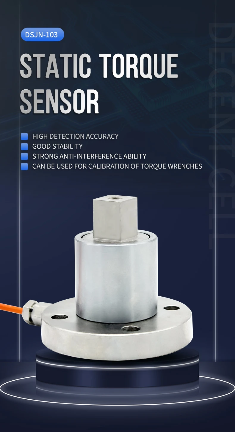 

DYJN-103 Transducer Force Sensor Static Torque Sensor 0-20,50,100,200,300,500nm