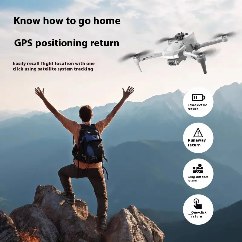 طائرة بدون طيار 4DRC V34 نظام تحديد المواقع الاحترافي 8k HD كاميرا بدون طيار مع شاشة التحكم عن بعد 5G WIFI بدون فرش التصوير الجوي كوادكوبتر