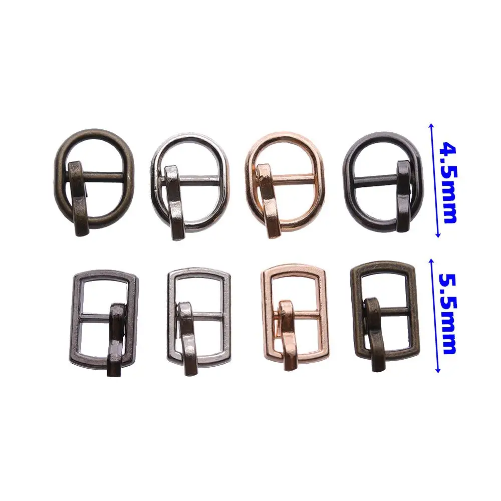 3/6 قطعة عالية الجودة 4 ألوان أكياس الملحقات Diy بها بنفسك دمى أبازيم ثلاثي الإنزلاق مشبك حزام أزرار