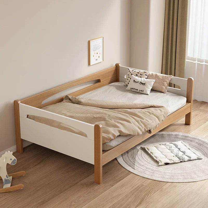 Minimalist Design Bed Small Family Fashionable Apartment Confortable High Quality Bed Letto Soppalco Cama De Soltero Furniture