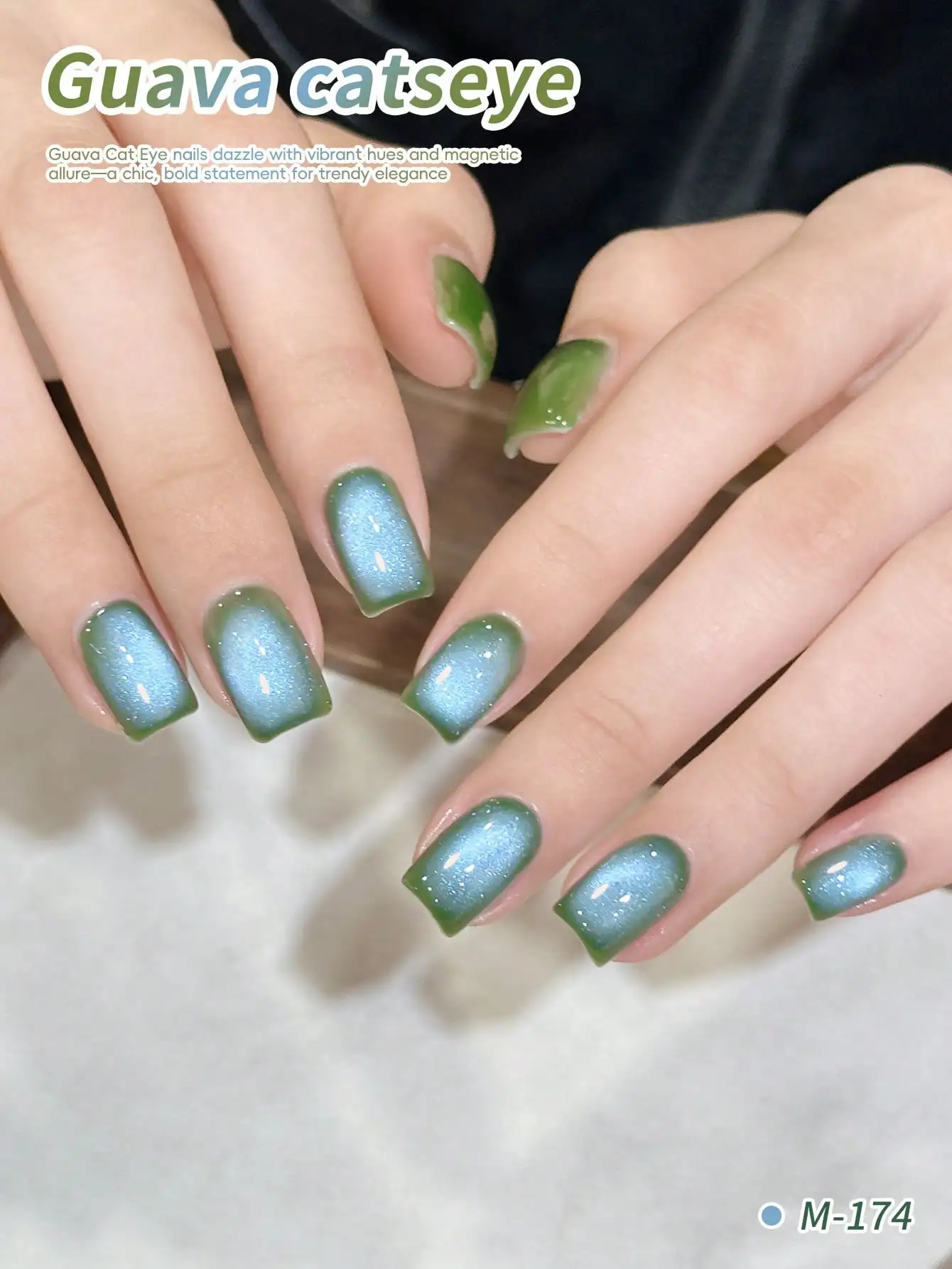 XEIJAYI 1 szt. Lakier do paznokci żelowy efekt kociego oka, utwardzany światłem UV LED, długotrwały, szybkoschnący żel do zdobienia paznokci - idealny prezent dla kobiet