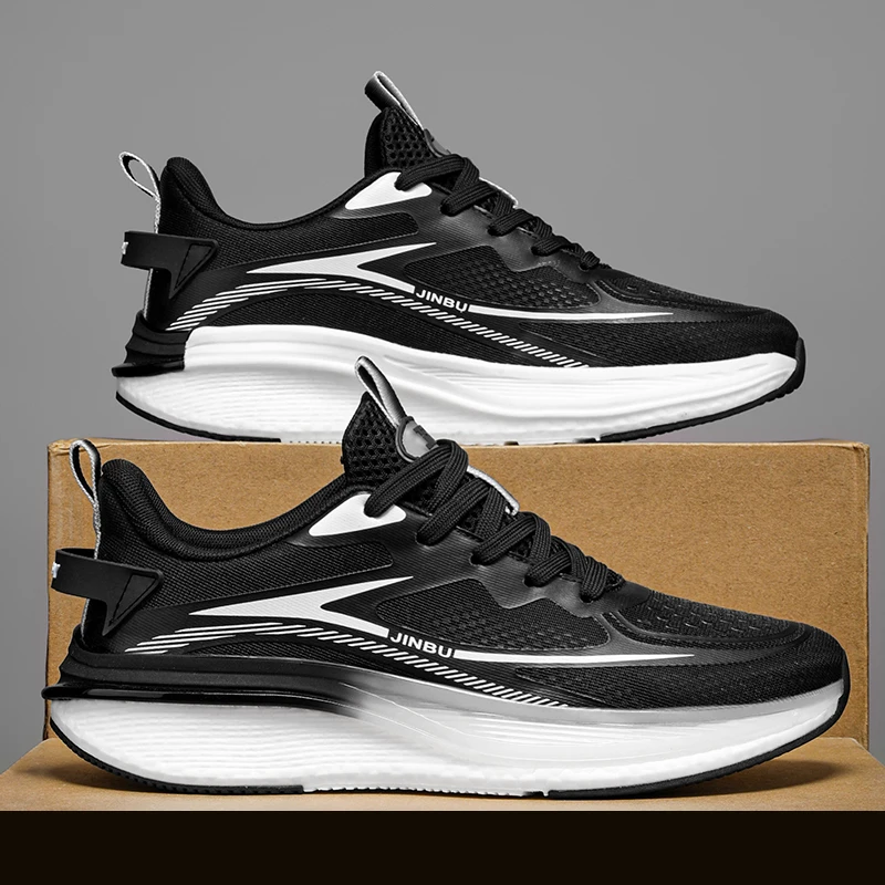 

Men's Sneakers Breathable Lightweight Casual Sports Running Tennis Fitness Jogging Athletic Shoes