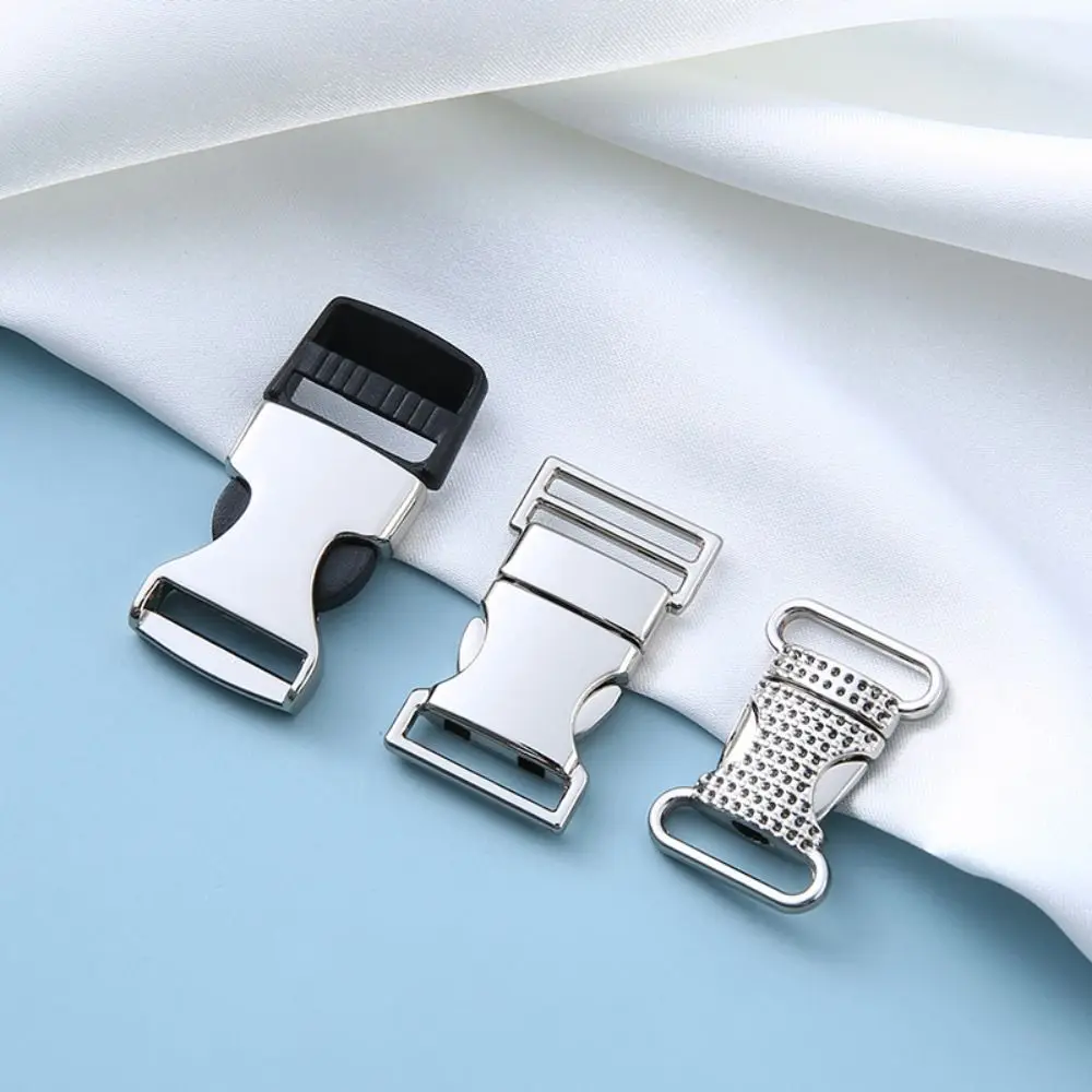 High Quality Zinc Alloy Release Buckles Hardware 13mm/15mm/19mm/20mm/25mm Paracord Bracelet Buckles Bag Lock Outdoor Tool Parts