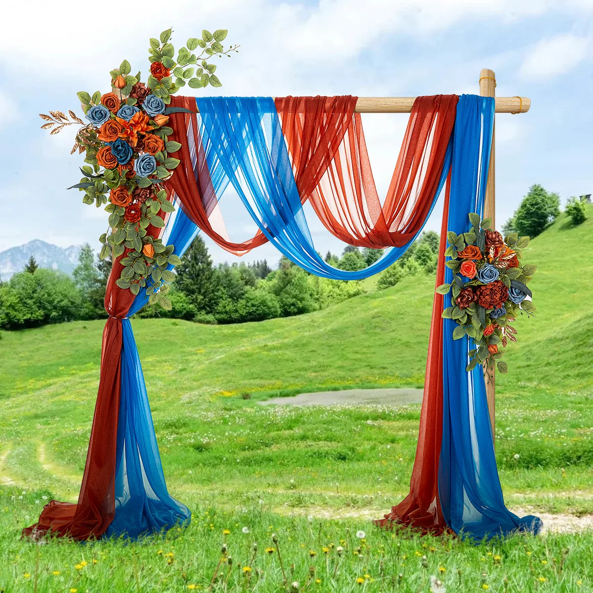 

Свадебные арки Добро пожаловать цветок Свадьба Невеста Подружка невесты Имитация цветов Букет Искусственный цветок Праздничные украшения для вечеринок