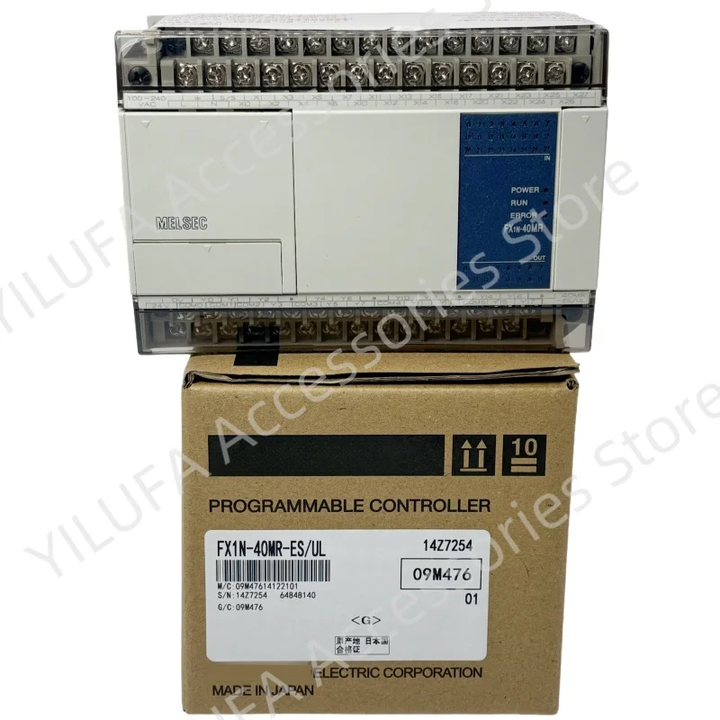 Новый оригинальный модуль ПЛК FX1N-40MR-ES-UL