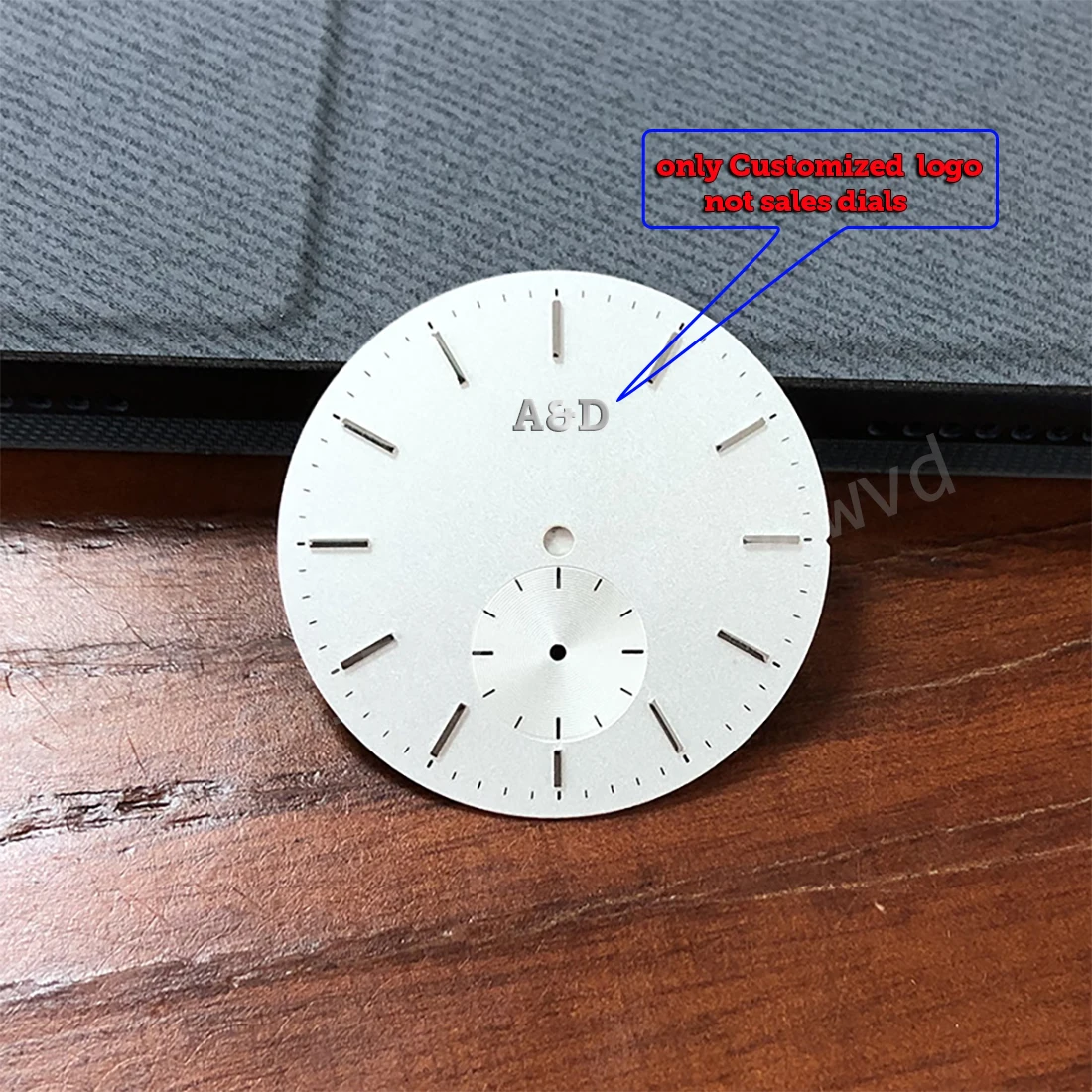 custom watch logo mini dial sticker thin gold metal transfer label DIY small 3D silver brand personalized name carve flat nickel