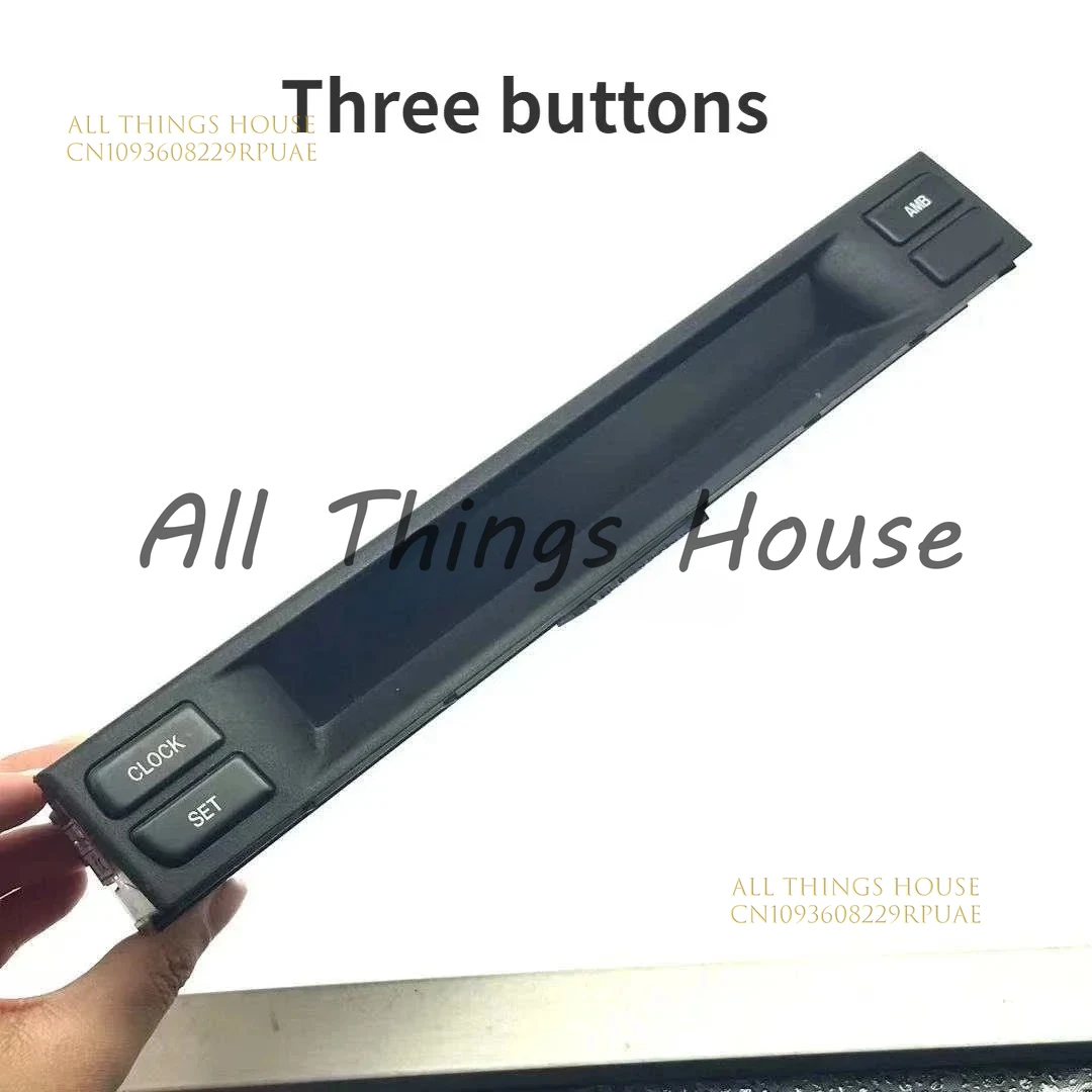 

1 set of 6-inch display screen, small screen, electronic clock, CD display screen assembly, original.