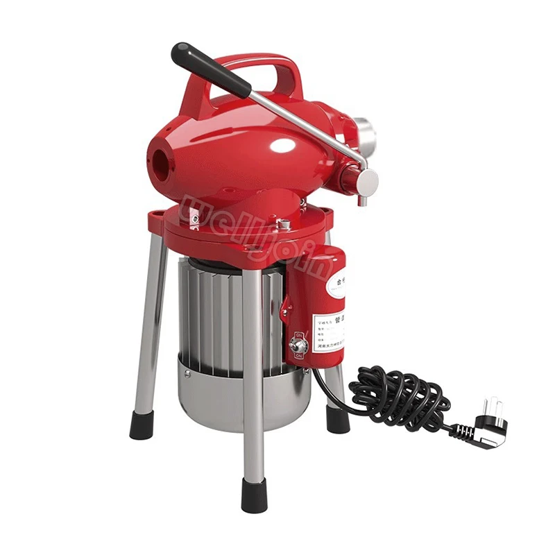 Imagem -03 - Máquina de Dragagem Automática Dragagem de Tubulação Elétrica Ferramentas de Esgoto Profissionais Limpar Toalete Bloqueio Drenar Máquina de Limpeza 1pc Gq80