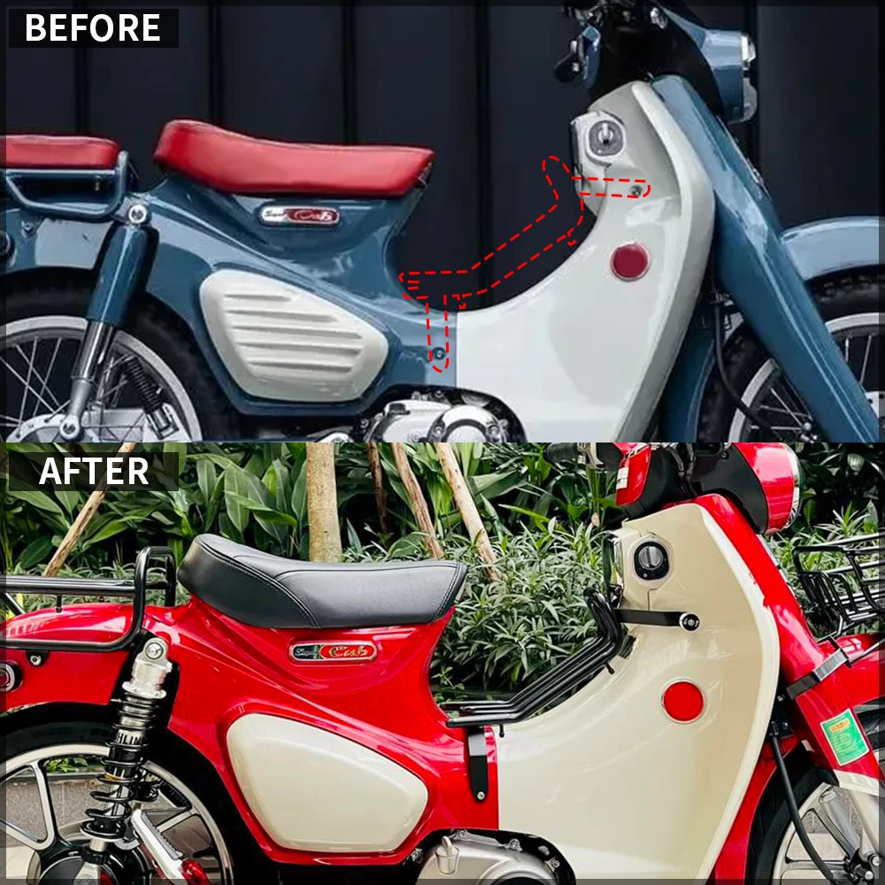 Центральная полка, средняя полка для багажа, держатель для багажа, поддержка для Honda Super Cub C125 C-125 2018-2025 JA48 JA58 JA71