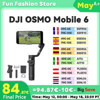 DJI Osmo Mobile 6 OM 6 Handheld Gimbal 3-Axis Stabilization ActiveTrack 5.0 Built-In Extension Rod Original