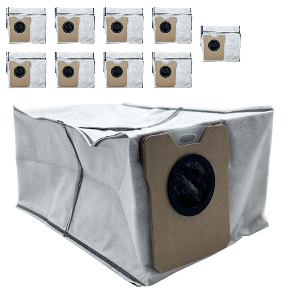 4-Pack or 10-Pack Large Capacity Replacement Bags for For eufy Clean C20 Robot Vacuum with Self-Empty Station T290A