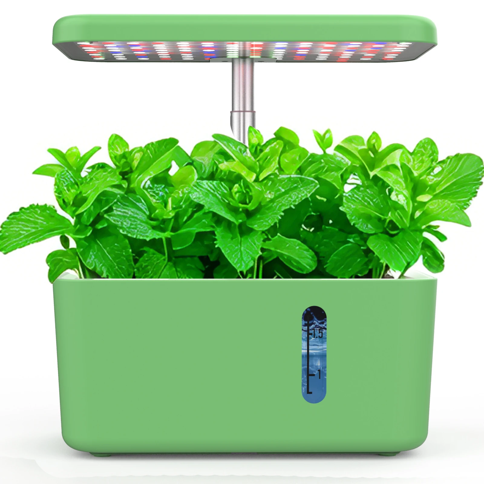 Smart Aero Modern Hydroponic Planter System Full Spectrum Indoor LED Plant Light for Home Electronic Plastic Flower Floor