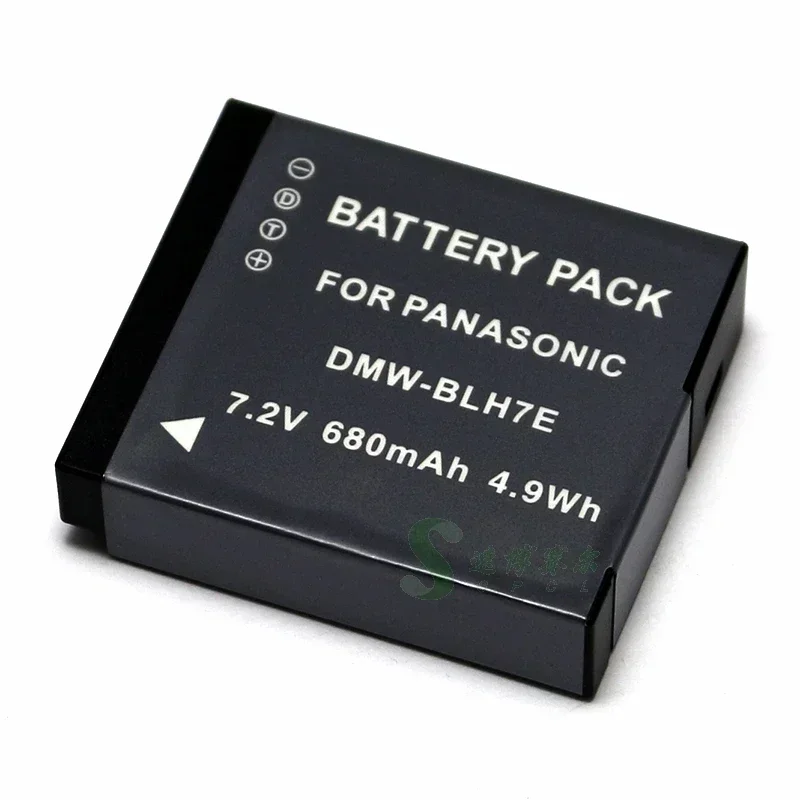 USB Charger or DMW-BLH7E/PP/GK Replace Battery for Panasonic DC-GF9 GF9K DC-GF10 GF10W DC-GF90 DC-GX800 DC-GX850 Camera