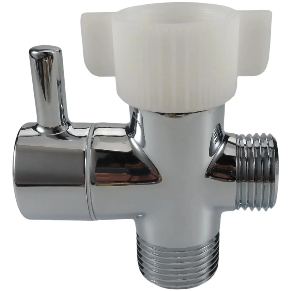 7 8 X 7 8 X 1 2 Bidet T Adapter Easy Operation Bidet Valve 90 Degree Rotation Water Flow Shut-off Compatible With Hoses