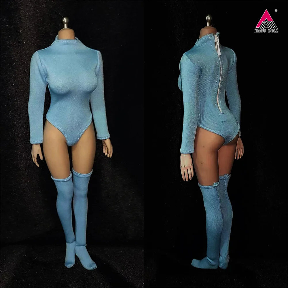 In Stock 1/6 Hanging Neck One-piece Swimsuit Clothes Model Wear Both Front Back for 12'' Ordinary Body Female Action Figure Doll