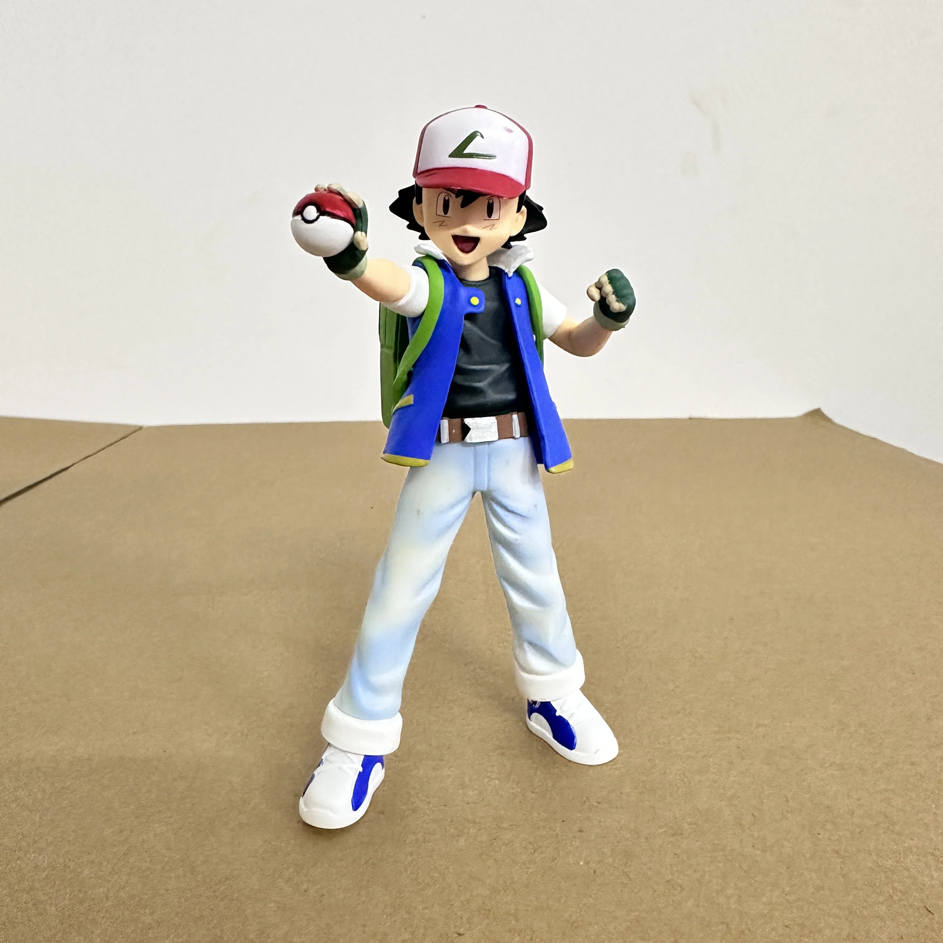Figura de Pokemen de Anime de 13cm/5,1 pulgadas, figuras de acción de Ash Ketchum, modelo de colección de Pvc, juguetes para niños, regalos