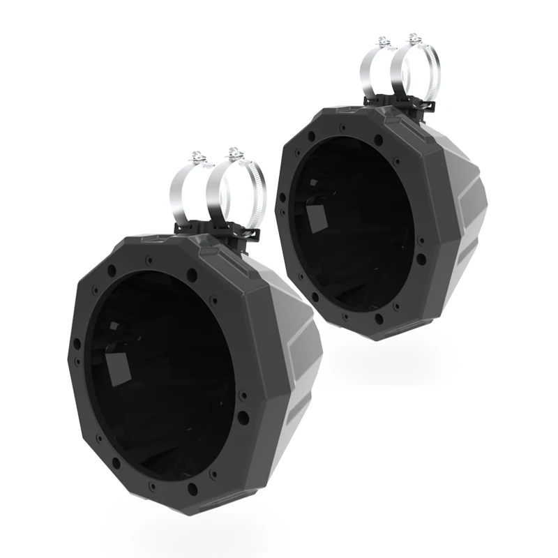 

6.5" Speaker Cage Swivel Pods w/ 2" Clamps For Polaris RZR/ATV/UTV