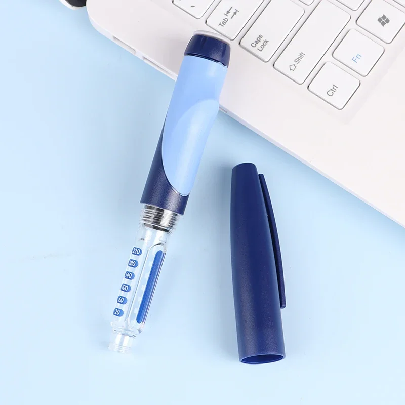 Portable Classics Lilly Lancing Pen Syringe Insulin Lancet Pen for 3ml Humulin Humalog Diabetic Injection Diabetes