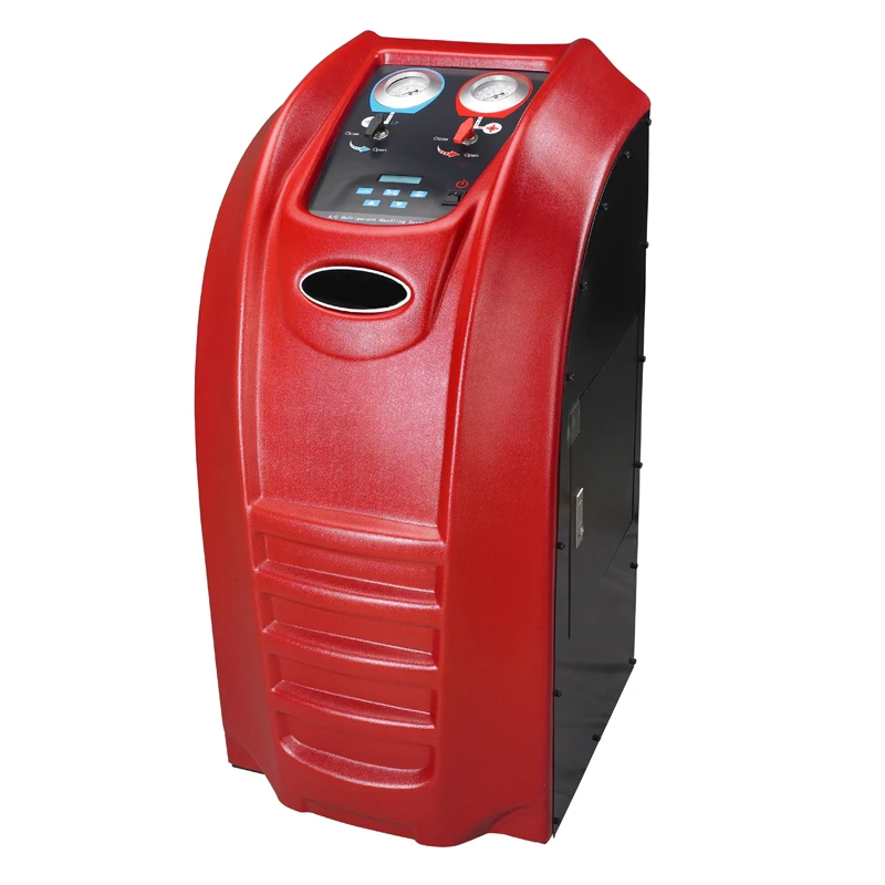 آلة التيار المتردد R134a للسيارة آلة إعادة تدوير المبردات الأوتوماتيكية الكاملة آلة التنظيف #4