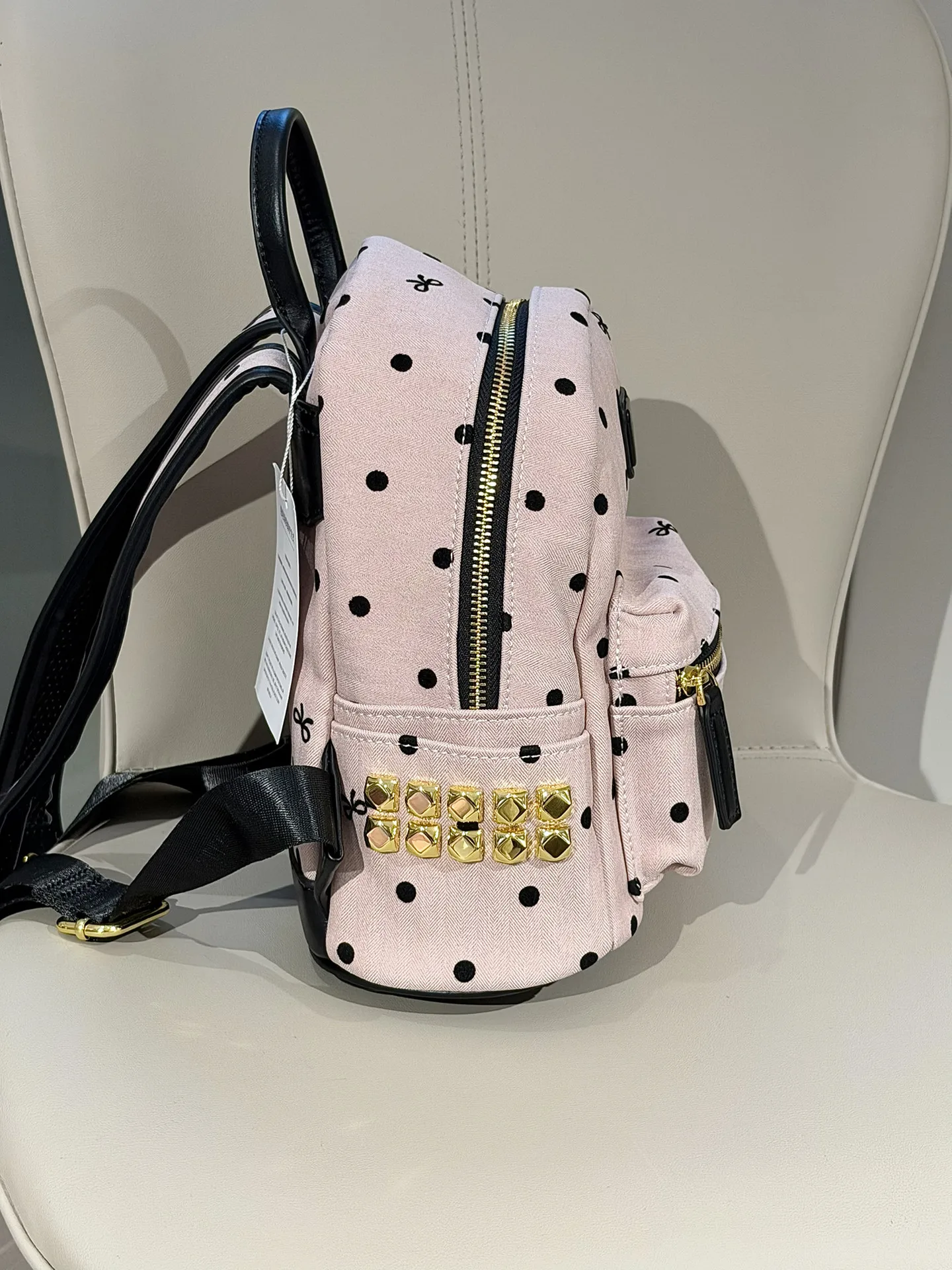 ciyah-women's-polka-dot-color-commuter-backpack-versatile-student-bag-fashionable-lightweight-2026-new-style-sweet-lady