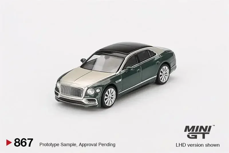 

MINIGT 1:64 Flying Spur WhiteSand Verdant DieCast Metal Model Car