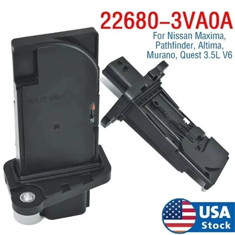 

MAF Mass Air Flow Meter Compatible for Altima Maxima Quest 3.5L Rogue 2.5L Replaces 22680-3VA0A