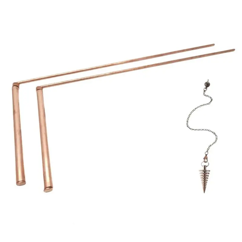 

Набор медных палочек CQMF для гадания и радиоактивного сканирования – поиск воды и минералов