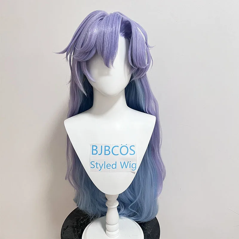 

[Styled] Wuthering Waves Cantarella Cosplay Wig 90cm Long Purple Blue Mixed Wig Cosplay Anime Cosplay Wigs