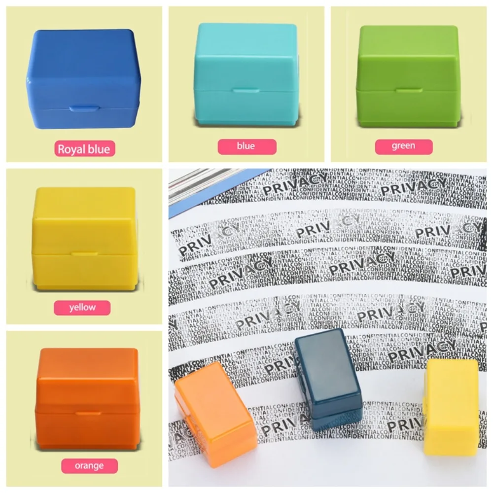 

ABS Privacy Smear Confidentiality Stamp Privacy Stamp Confidentiality Roller Privacy Seal Theft Protection Security