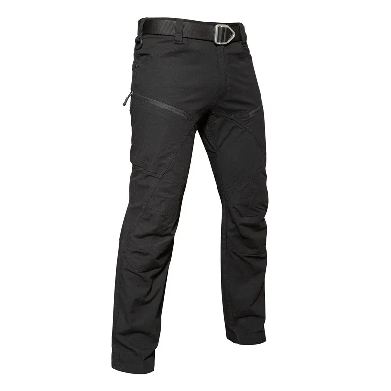 Tactical pants Men's slim-fit army fan training pants Waterproof spring and fall outdoor overalls assault pants