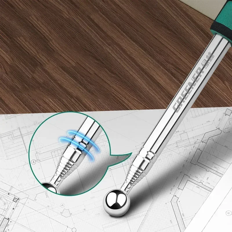 

Барабан для проверки принятия, набор инструментов для дома с молотком, полая палочка для плитки, утолщенная, грубая стена, артефакт, профессиональный барабан для обнаружения