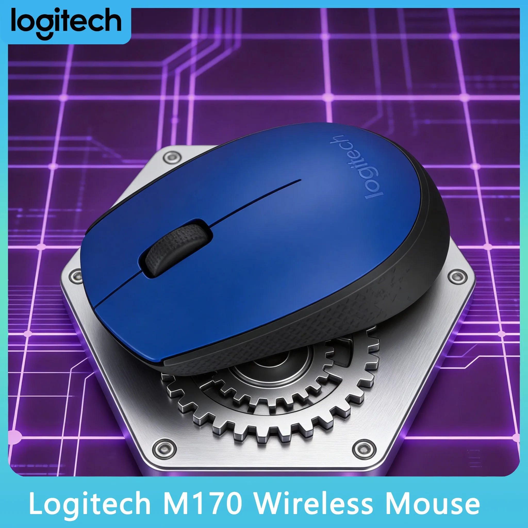 

Logitech M170 Wireless Mouse - 18 Months Battery + 10M Range