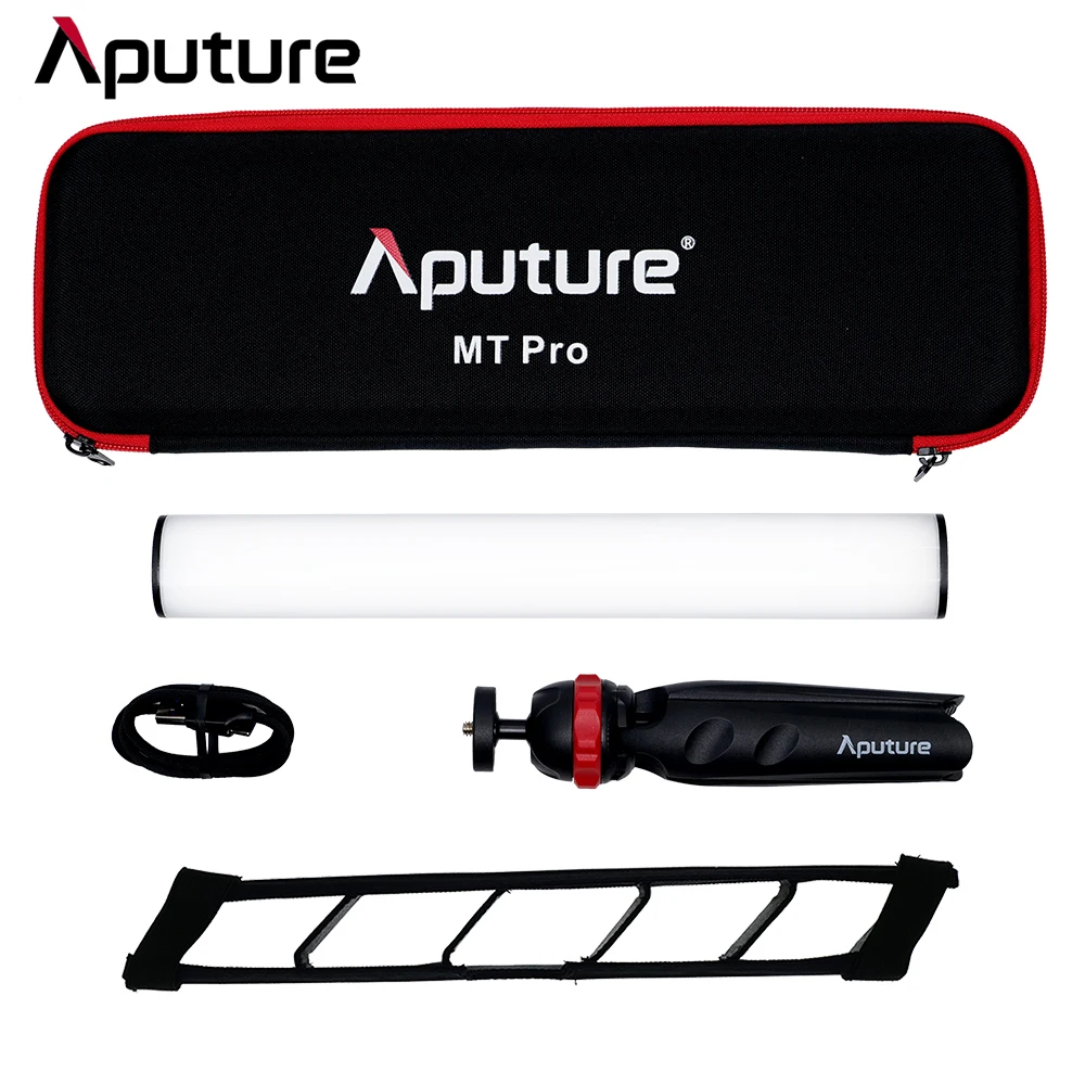 Aputure MT Pro 7.5W Full-color RGB Mini LED Tube Light 36 Pixels Magnetic Light Stick with Grid for YouTube Video Shooting Vlog