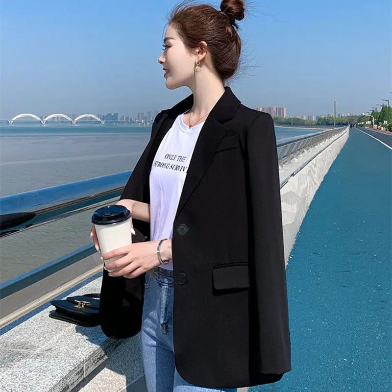 Frühling Mode Bequeme Jacke Ausländischen stil Promi Anzug Frühen Herbst Blazer frauen Frühling Herbst Trend Fried Street Mantel