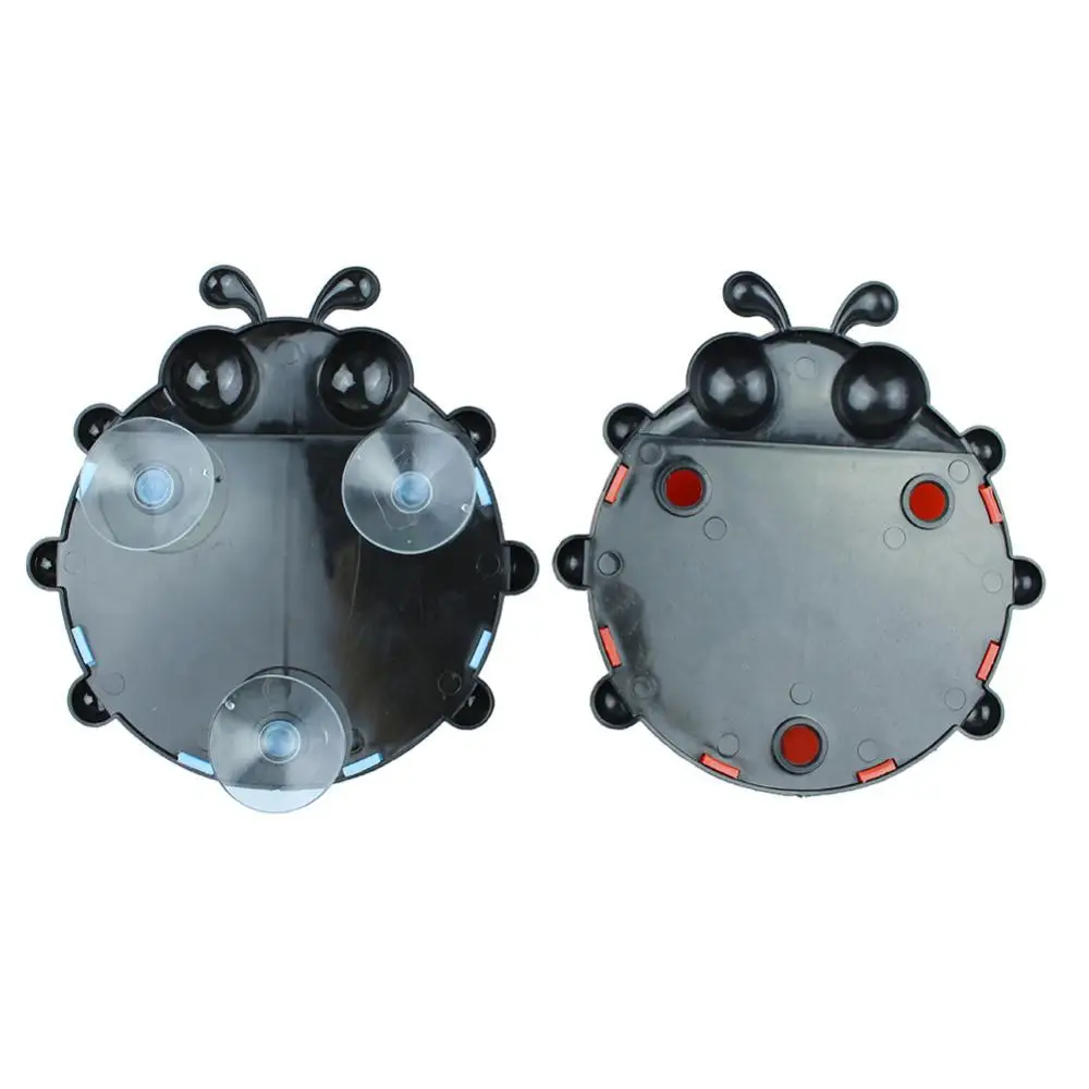 2PCS Ladybug Animal Insect Toothbrush Holder Cartoon Toothbrush Toothpaste Wall Suction Holder Rack Bathroom Container Organizer