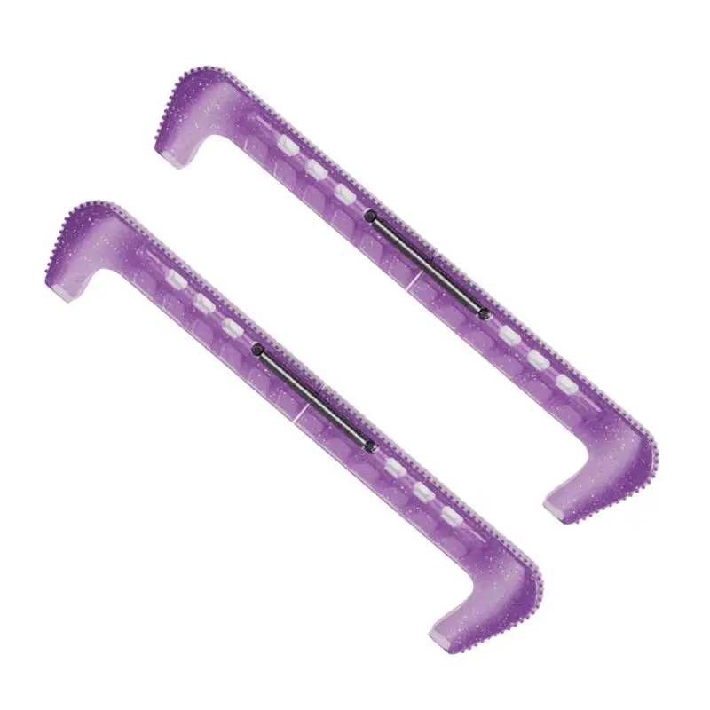 652F Ice Hockey Figure Skate Blade Covers Ice Skating Guards Adjustable Skate Guards Protector Elastic Ice Skate Blade Guards