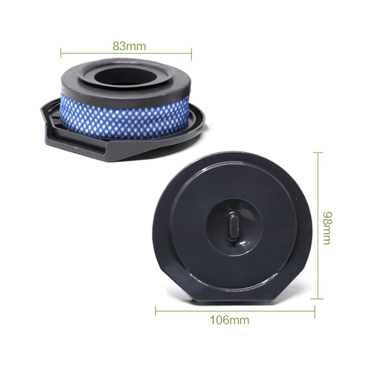 

Аксессуары для пылесоса, 5 шт., моющийся HEPA-фильтр, основная щетка для Puppy D531