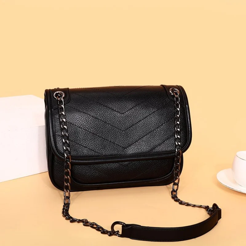 

Ladies Leather Crossbody Bag Shoulder Handbag Women Tote Messenger Luxury Brand Famous Designer Popular Classic Elegant