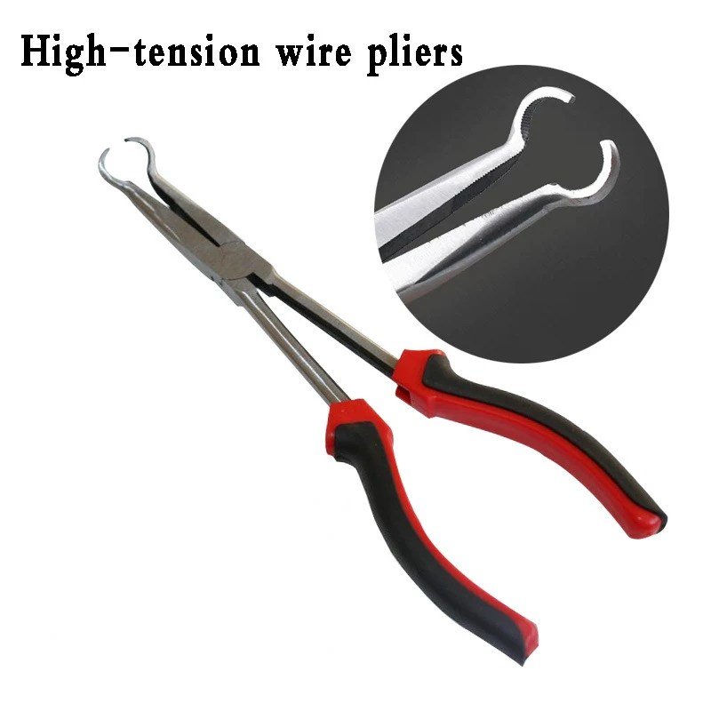 Removal Pliers Cable Clamp Removal Tool Car Spark Plug Wire Angled Pulling Remover Car Repair Special Disassembly Tool