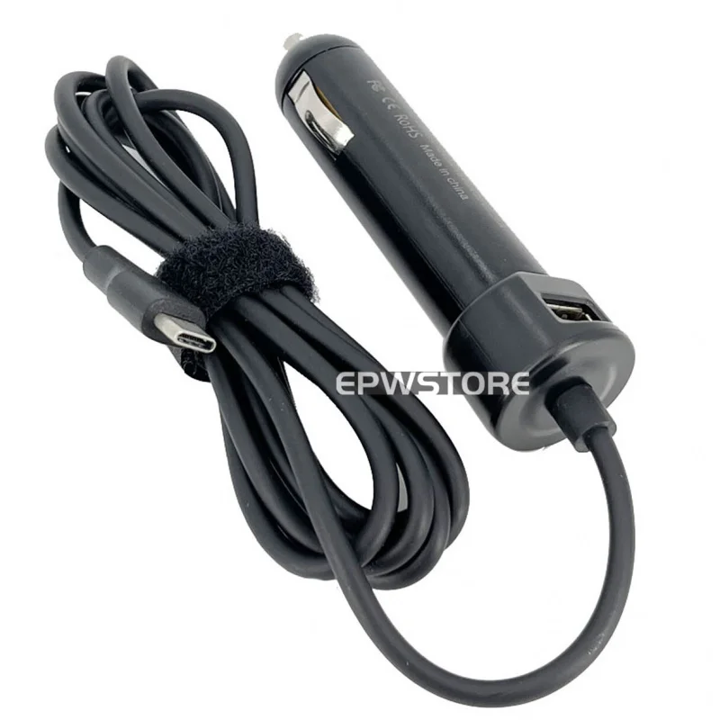 

20V 3.25A 65W USB Type-c DC Car Charger Adapter For Dell Latitude 7440 7430 7420