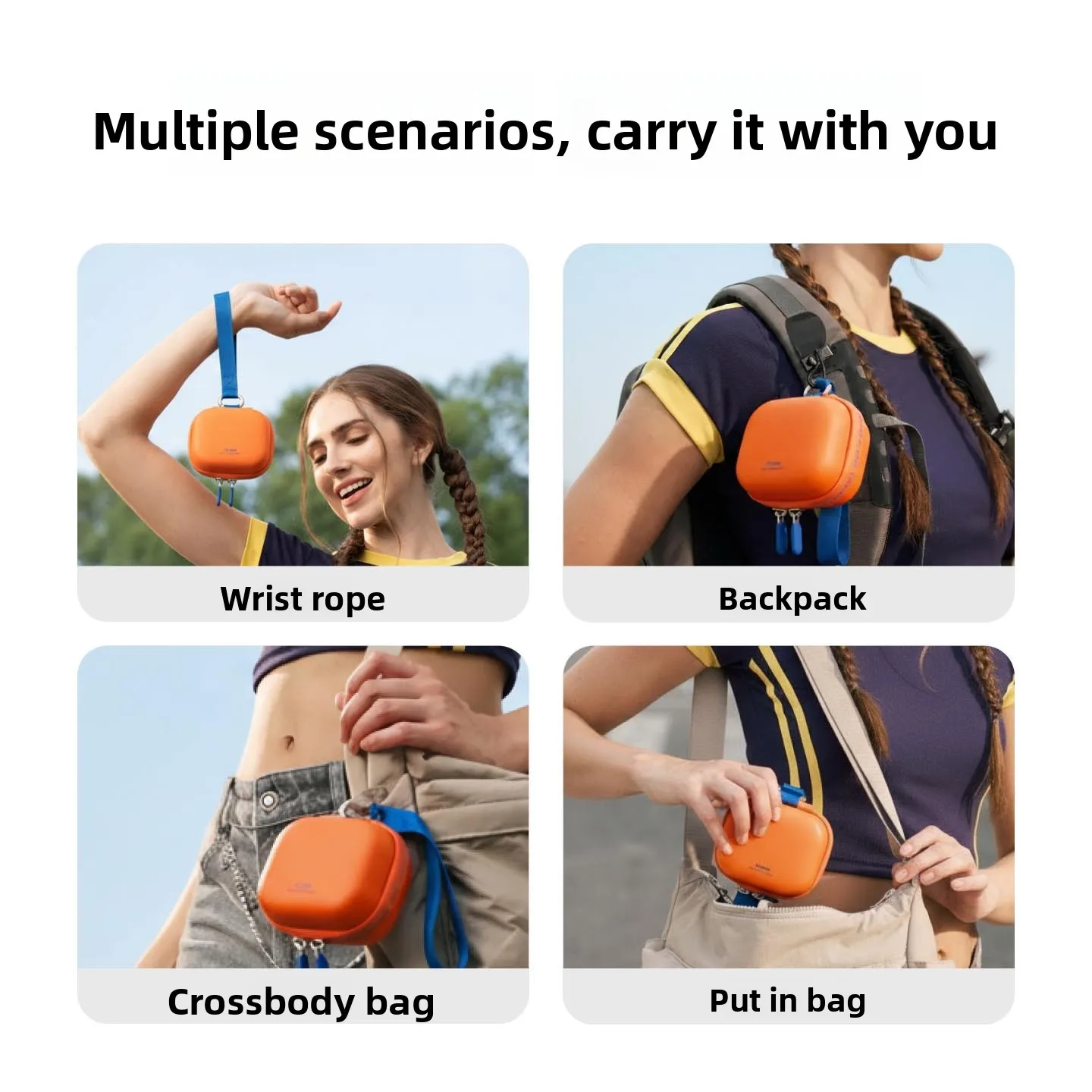 Torba do przechowywania TELESIN Taixun DJI Action6, mini torba DisAdv, torba ochronna Ace, Gopro