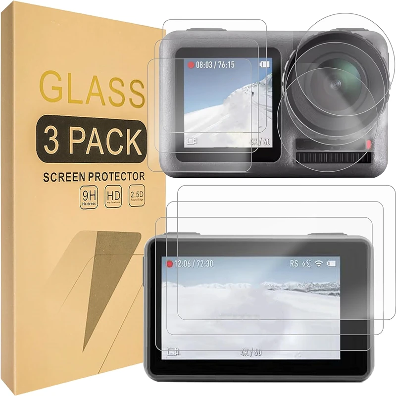 Tempered Glass Camera Lens Protectors for DJI Osmo