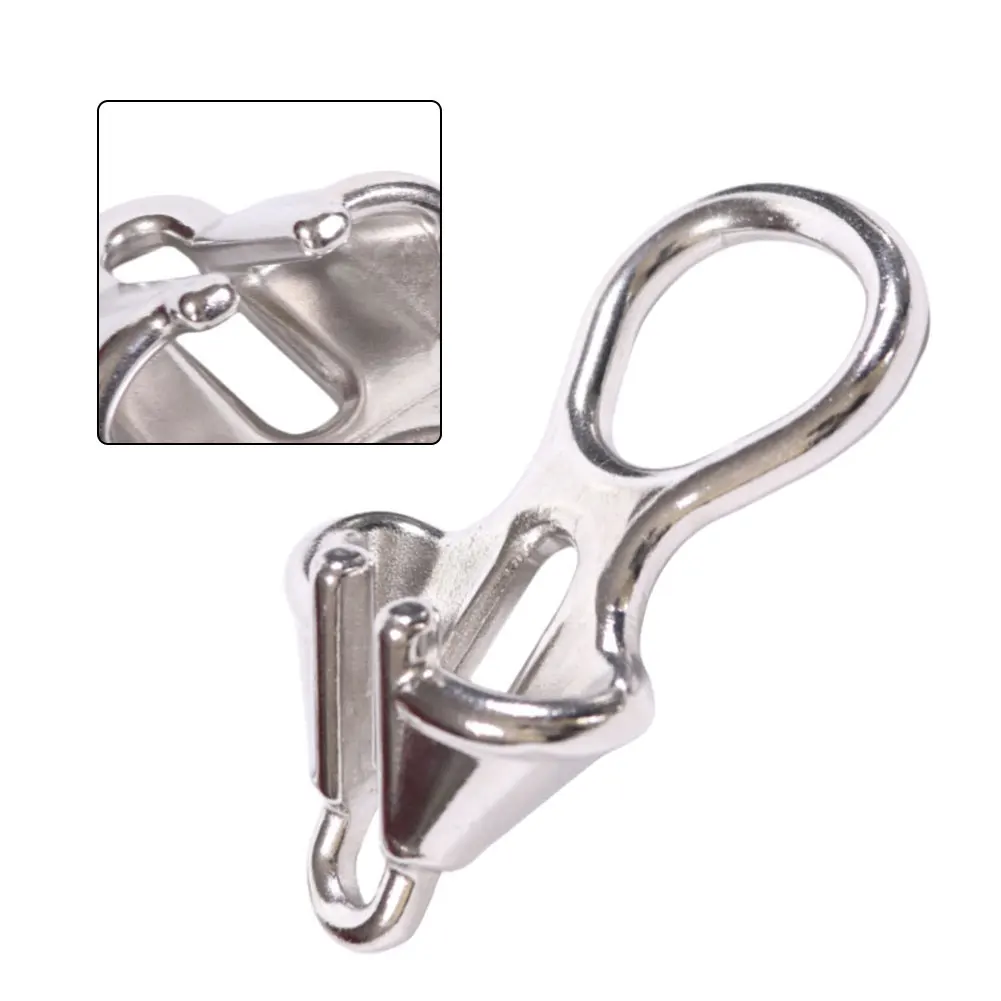 316 Stainless Steel Anchor Chain Lock Stopper For 6-8mm 10-12mm Rope And Chain Marine Boat Mooring Safety Hardware Accessory