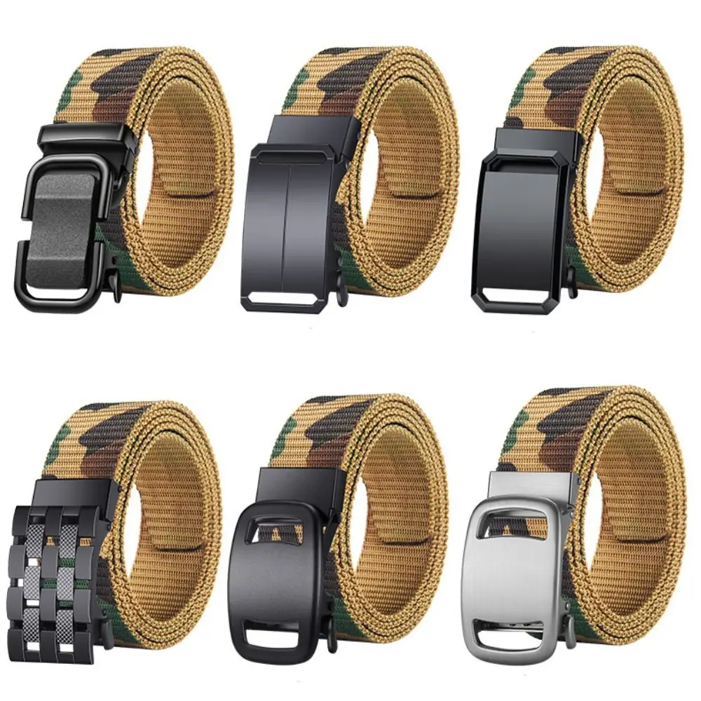 

Trendy Braided Belt Luxury Brand Canvas Training Waistband Durable Casual Jeans Belt For Women Man